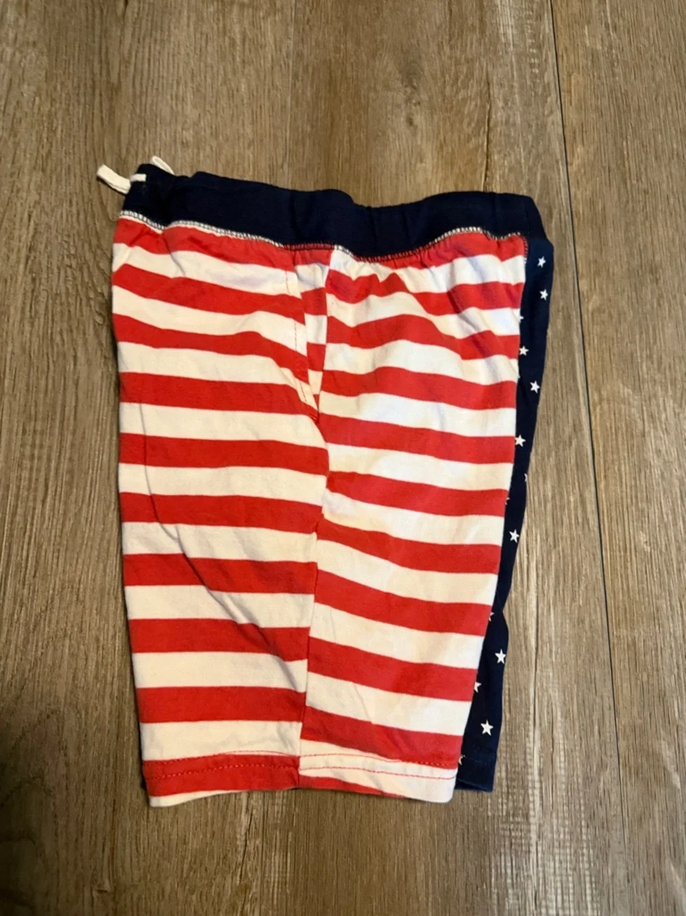Carter's Navy, Red & White Star-Striped Shorts